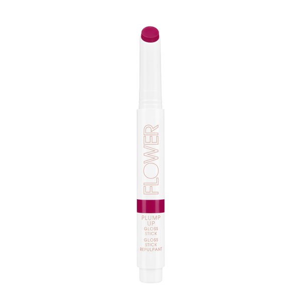 FLOWER BEAUTY By Drew Barrymore Plump Up Lip Gloss Stick - Lip Plumper - Nourishes + Hydrates Lips - Buildable + Dewy Finish - Heated