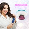 VESS Blow and Styling Hair Brush, Wide 9 Row Round Type- Light weight -Made in Japan-C-150 (Flash Pink)