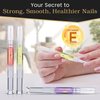 4-Pack Liquid Cuticle Protector Pen – Nails Art Accessories, Nail Strengthener, Nail Polish Gel Base, Cuticle Moisturizer