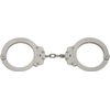 Peerless Handcuffs Company Oversize Chain Link Handcuff, Nickel Finish