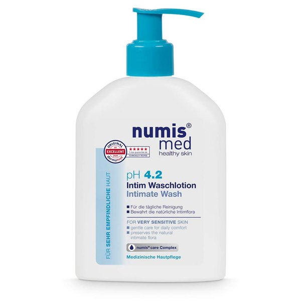 Numis Med Intimate Wash pH 4.2, Skin-Soothing pH Balance Feminine Wash for Every Woman, Feminine Cleansing Wash for Sensitive Skin, 8.78 Ounces