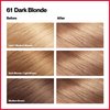 Revlon Permanent Hair Color, Permanent Hair Dye, Colorsilk with 100% Gray Coverage, Ammonia-Free, Keratin and Amino Acids, 61 Dark Blonde, 4.4 Oz (Pack of 1)