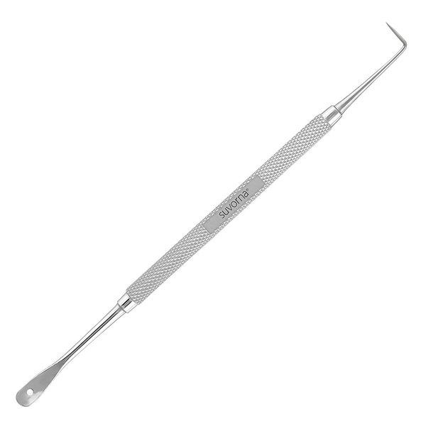 Suvorna Skinpal s75 Milia Extractor Lancet, Stainless Steel, Silver, Needle for Blackhead Removal, Pimple Popper, Blemish Remover, Whitehead Extractor, Dermatologist Grade