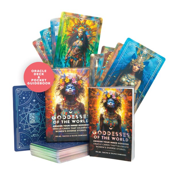 About my Brain Goddess Oracle Deck | 60 Oracle Cards and Pocket Guidebook | Goddesses of The World