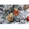 Set of 2 Glass Blown Christmas Ornaments Moscow Mule Mug, Drinks Drinking Blown Glass Cocktail Ornaments for Christmas Tree Decorations