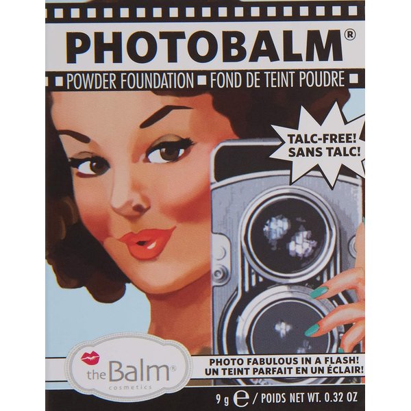 theBalm PhotoBalm Talc Free Powder Foundation, Mid Medium