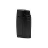 Xikar ELX Double Jet Flame Lighter, Ergonomic Design, Built-in 9mm Cigar Punch, Black