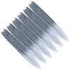 Mayloss 6 Packs/Lot (14/18/24/30) inch 1cm 20 Strands/Pack Thin 3X Box Braid Crochet Hair Extensionin Diameter 3X Synthetic Braid Hair Extensions Crochet Braids Hair Color(30Inch T1B/grey)