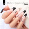 beetles Gel Polish 15ML Holographic Glitter Gel Nail Polish Top Coat Silver Mix Glossy Shiny Gel Nail Polish No Wipe Uv Gel Top Coat Polish Nail Decoration Sparkle Manicure DIY Home Salon