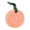LWYA Peach Please Body Wash and Polish - Exfoliating Body Scrubber with Loofah Sponge - Shower Sponges for Women - Peach - 3 oz