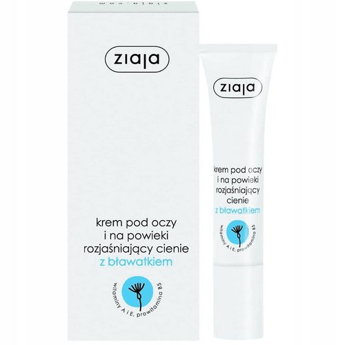 Ziaja - Cornflower Anti-Shadow Eye Cream - Nourishing - Smoothing - 15ml