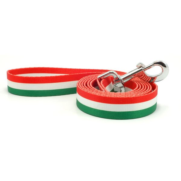 Dog Leash with The Hungary Flag Design | Great for National Holidays, Special Events, Festivals, Independence Days and Every Day Strong Safe | 4 or 6 Foot Long