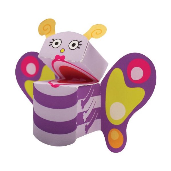 Butterfly Finger Puppets 4 Per Pack