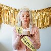 Casoty 70th Birthday Sash and Tiara for Women, 70th Birthday Decorations Women, Gold 70th Birthday Sash and Tiara Set, 70th Birthday Gifts for Women
