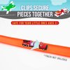 POPULAR PLAYTHINGS Micro Mix or Match Vehicles Deluxe Set of 4 Toy Cars, Toy Fire Truck, Toy Airplane