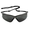 KleenGuard™ V30 Nemesis™ Polarized Safety Glasses (28635), Smoke Grey Lenses, Gunmetal Frame, Unisex Sunglasses for Men and Women (Qty 1)
