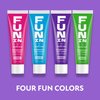 Fun In by Sun In, Temporary Hair Color Brush In System, Purple - 1 oz