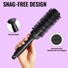 Ergo Ceramic Ionic Round Brush for Blow Out - Salon Quality Hair Brushes for Women - Roller Brush for Blow Drying, Wet and Dry Hair Styling, Volumizing Hair Care - ER43: 1.75"