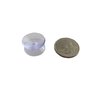 GiftWrap Etc. Small Double Sided Suction Cups - 20 mm, Set of 10, Clear, Christmas, for Glass Windows, Windshield, Tile, Kitchen, Bathroom Mirror, Shower Wall, Terrarium, Car Window, Office