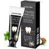 Whitening Charcoal Toothpaste for Sensitive Teeth, Enamel Repair and Cavity Protection - Natural Toothpaste for Whitening Teeth, Removing Stains, Mint Flavor Freshen Breath Mint Gel - No Peroxide