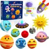 Flying Childhood Solar System Sewing Kit for Kids First Sewing Kit for Beginner Kids Felt Craft Kits Solar System DIY Activity Arts and Crafts for Kids Ages 8-12