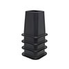 Kings Brand Furniture - Heavy Duty Bed Risers - Furniture Risers 6 Inch Heavy Duty Risers for Sofa & Table - Plastic Riser - Bed Lifts Risers - 4 Risers Furniture - Stackable Bed Lifts Risers - Black