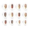 24Pcs Press On False Nails Short, Fake Nails Almond Glue On Nails, False Nails With Glue, Square Press On Nails Art Manicure Decoration Fake Nails Acrylic Nails Cute Cartoon Nails for Women And Girls
