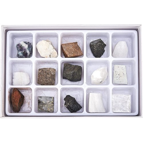 STEM Toy Mineral Science Kit Geology Rock Specimen for Young Geologists