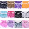 RODAKY 5000Pcs Resin Rhinestones，2MM Orange AB Round Flatback Jelly Rhinestones for Crafts DIY Crystal Gems Shiny Diamond for Nails Design Rhinestones Bulk Tumblers Face Makeup Clothes Shoes
