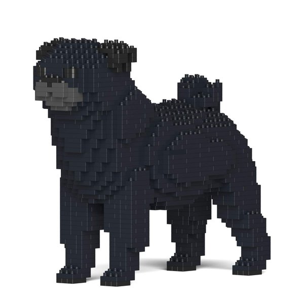 JEKCA Pug 01S-M02 | Plastic Building Blocks | Age 14+