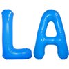 Los Angeles LA Blue Gameday Sports REUSABLE Letters | LA Gameday Letters Sports Party | Baseball, Football, Los Angeles Sports Team Party | LA Inflatable Letters | BASHOUT