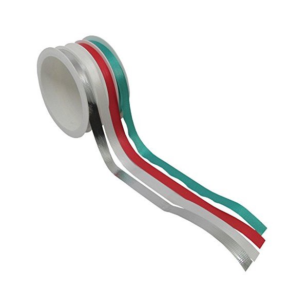 The Gift Wrap Company 4-Channel Curling Ribbon, Holiday Pop (13606)