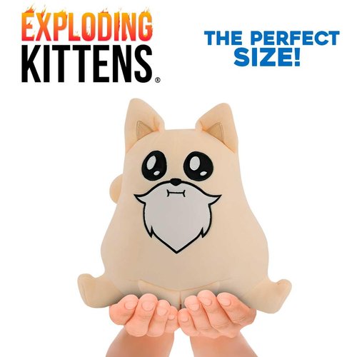 Just Toys LLC Exploding Kittens 8″ Godcat Netflix Series Plush – Godcat & Evil Cat – Official Licensed Soft Toy for Kids & Fans