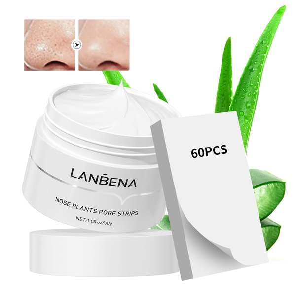 Mererke_Pretty Blackhead Remover Black Mask Charcoal Mask Peel off Mask Facial Pore Cleanser Purifying Face Mask Nose strips 1.05 Ounce