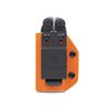 Clip & Carry Kydex Multitool Sheath for LEATHERMAN SURGE - Made in USA (Multi-tool not included) EDC Multi Tool Sheath Holder Holster Cover (Carbon Fiber Orange)