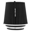 Spectre Universal Clamp-On Air Filter: High Performance, Washable Filter: Round Tapered; 3 in/3.5 in/4 in Flange ID; 6.719 in (171 mm) Height; 6 in (152 mm) Base; 4.75 in (121 mm) Top, SPE-8131, Black
