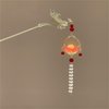Lantern Light Hairpin Hair Stick Hair Accessories Coiled Tassel Hair Antique Hair pin for Women #09