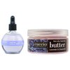 Cuccio Full Hand Treatment - Cuticle Oil 2.50 Oz and Butter Blends Moisturizing Scented Body Cream, 8 Oz (Lavender)