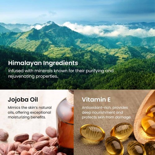 INYVA Pore Control Cleansing Oil, Oil Cleanser for Face, Makeup & Blackhead Remover Skincare Serene Cleanse Himalayan Makeup Remover Oil, Nourishes & Hydrates Skin - 6.7 Oz