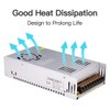 DC 12V 30A Power Supply 360W Universal Regulated Switching AC to DC Converter AC110V/220V (SMPS) Transformer Driver Adapter for LED Strip Light, CCTV Camera Security System, Radio, Computer Project