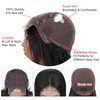 Nakkia Bob Wig Human Hair Pre Plucked 4x4 HD Lace Front Wigs Human Hair for Black Women Closure Wigs Human Hair Glueless Short Straight Wig Human Hair 150% Density (12 Inch)