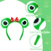 Cute Frog Hairband, Animals Ears Hairband, Frog Eyes Costume Hairband, Hair Accessories for Halloween Costume Birthday Party Favors