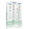Masik Natural Toothpaste for Sensitive Teeth & Whitening w/Dead Sea Salt, Stain & Plaque Remover, Bleeding Gum Treatment, Canker Sores, Fluoride & SLS Free, Not Foaming, Made in Israel (Mint 3 Pack)