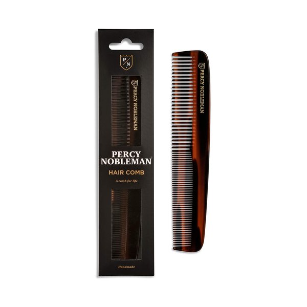 Percy Nobleman Men's Hair Comb (Tortoiseshell)