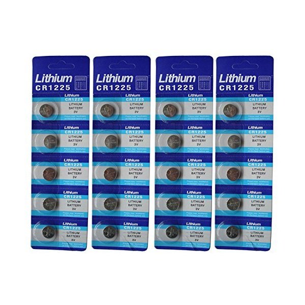 New 20 X Cr1225 Br1225 1225 3V Lithium Batteries FBA