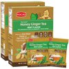 Pocas Honey Ginger Tea - Instant Tea Powder Packets with Mint & Ginger Honey Crystals Tea, Non-GMO/Gluten Free/Caffeine Free Tea, 20 Count (Pack of 2)