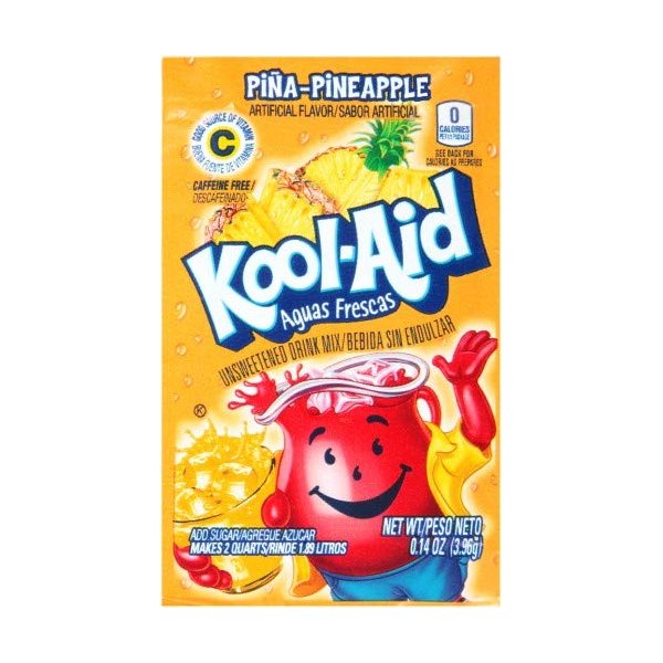 Kool-Aid Drink Mix, Pina-Pineapple (Pack of 6)
