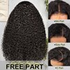 Arabella 5x6 Wear and Go Glueless Wigs Human Hair 210% Density Lace Front Wigs Human Hair 100% Deep Curly Wave Wigs Pre Cut Lace 12a Real Pre Bleached New Body Wave Wig(20inch, 5X6 Deep Curly Wig)