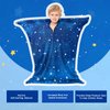 Sensory Body Sock for Kids,Sensory Sack for Relaxation, Focus,Sensory Integration,Body Sock (Large 56''×27'' Blue)