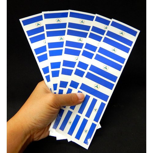 40 Tattoos: Nicaragua Flag, Nicaraguan Party Favors